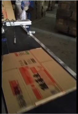 LS716大字符喷码机在化工行业喷印编织袋视频